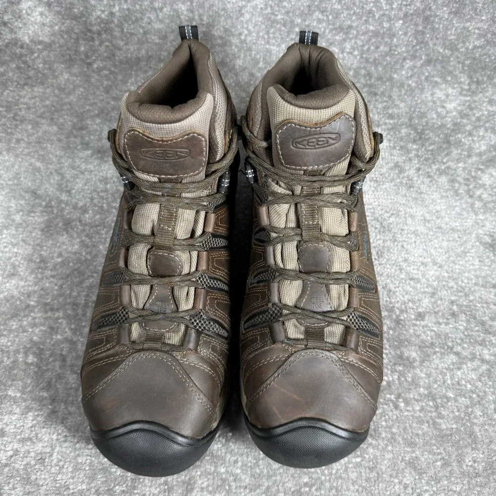 KEEN Utility Flint II Waterproof Steel Toe Work Boot Mens 12EE Lace Up Steel Toe
